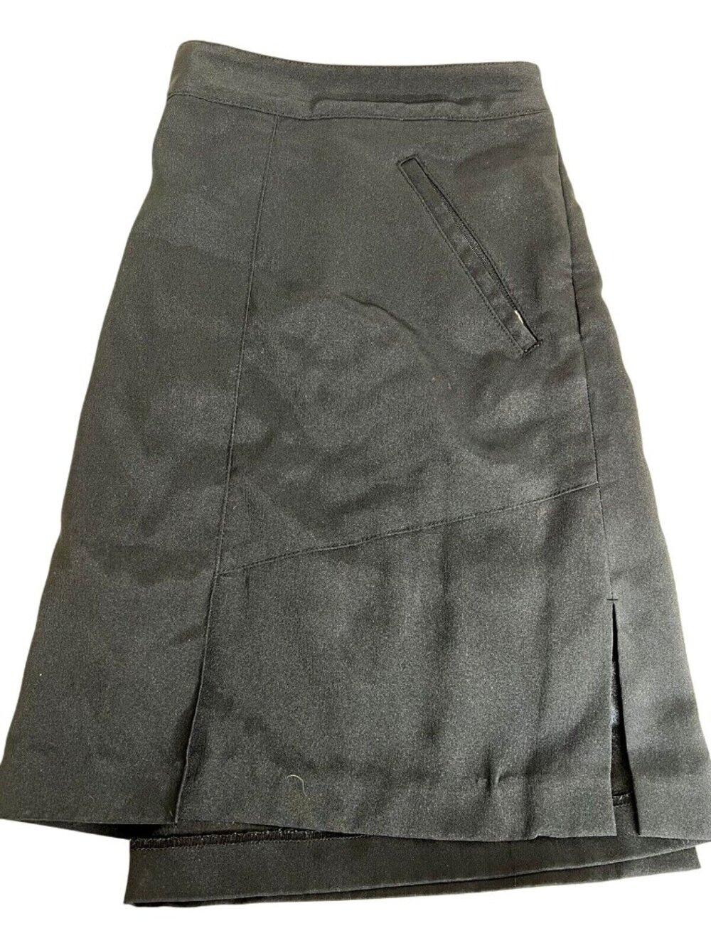 Izod XFG Black Stretch Golf Skort W/ Zip Pockets Size 16